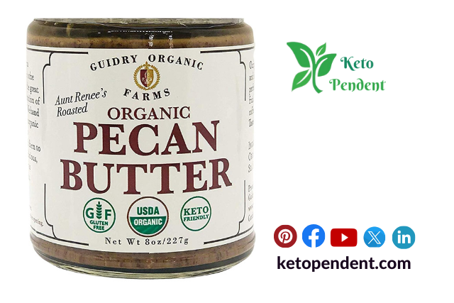 USDA Certified Organic Pecan Butter —Best Keto Pecan Butter