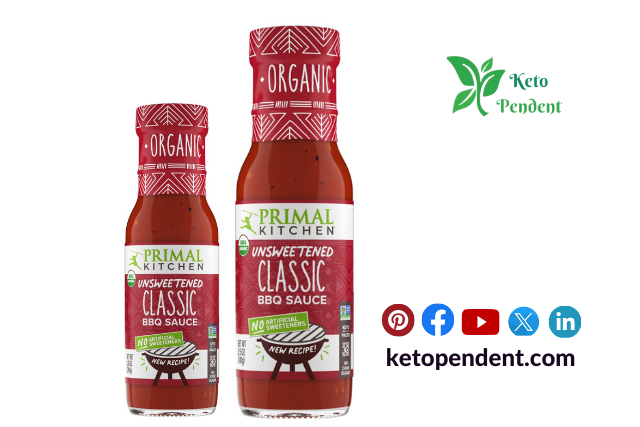 1. Primal Kitchen Classic Barbecue Sauce —Clean Keto BBQ Sauce